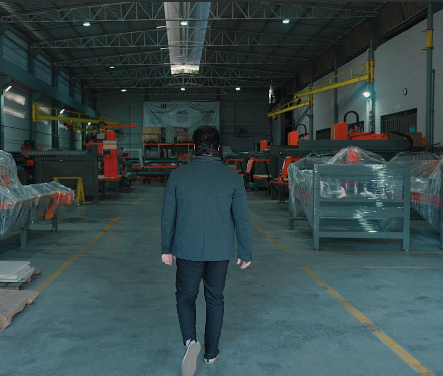 Marmorizou Visita na IR Máquinas: quando a tecnologia vira estratégia