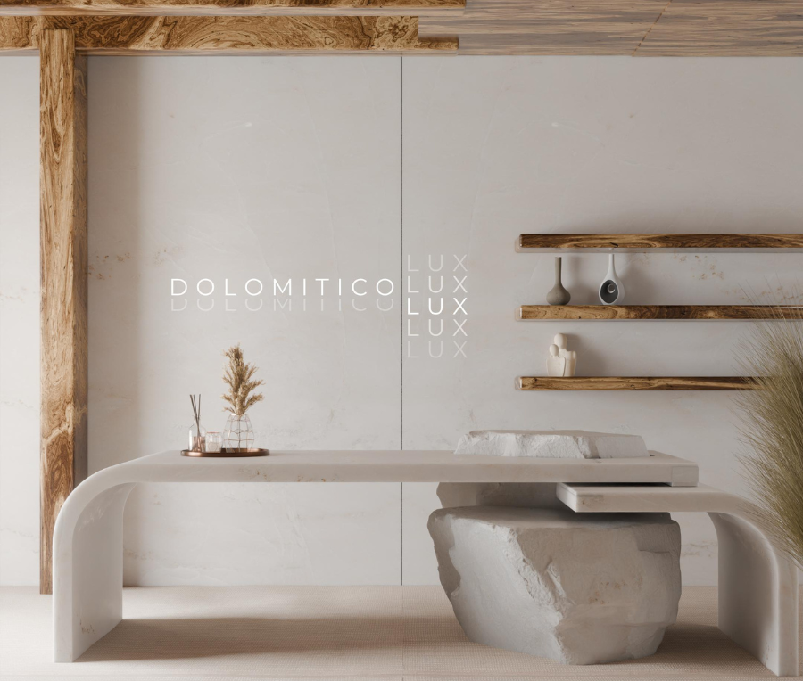 Dolomítico Lux: leveza, resistência e sofisticação em branco absoluto